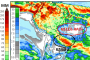 Some Rain To Brazil Crops, But Not Widespread enough.