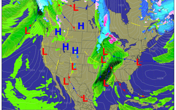 Strong Early Spring Storm to Bring Much Needed Rain to US Winter Wheat Belt